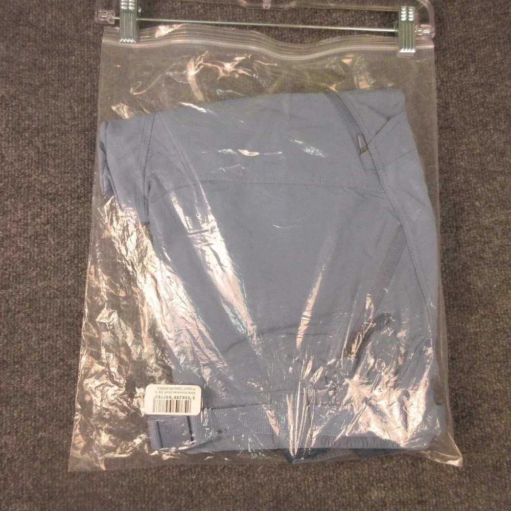 Endura Hummvee Cycling Cargo Shorts Womens Small Blue Padded 10 Inseam Chamois‎